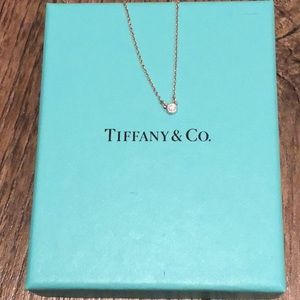 Tiffany & Co Diamond Necklace with Extended Chain